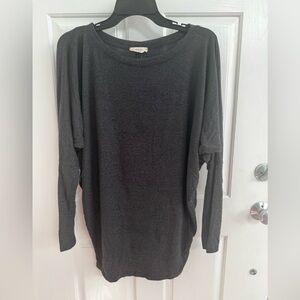 Dark Gray Women’s Long Sleeve Top